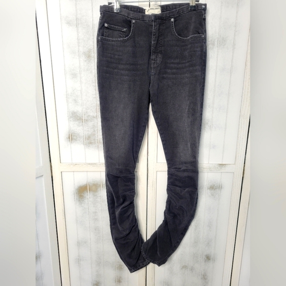 We The Free - Daliah Stacked Straight-Leg Jeans 27 - Picture 2 of 10